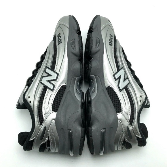 New Balance 1000 🔥 NB Black Silver Metallic Gray M1000EGR U052036 Size 9 NEW - Picture 7 of 9